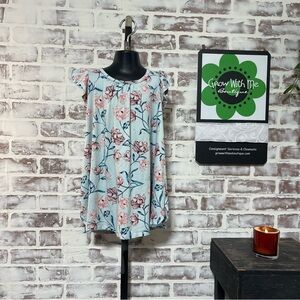 Dot Dot Smile Pink Cap Sleeve Relaxed Dress 3/4